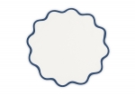 Scallop Edge Placemat, Set of 4 - Sapphire